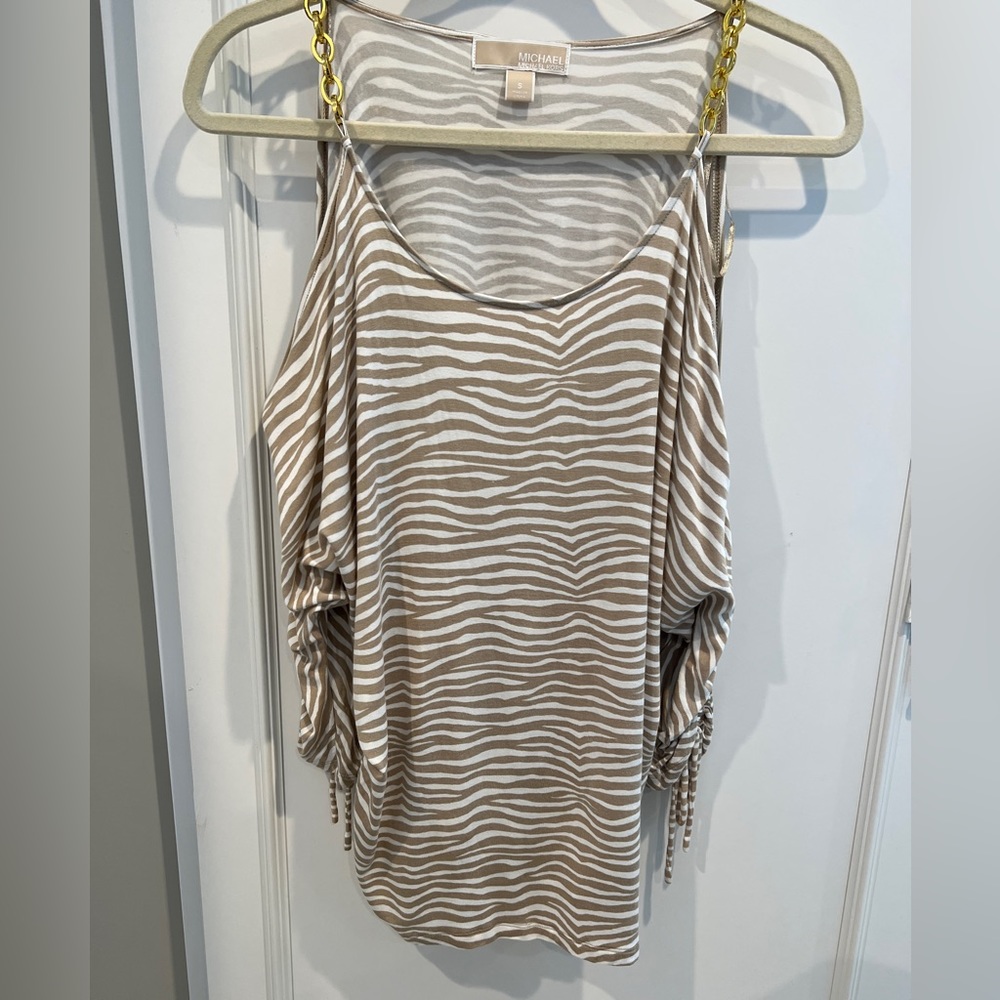 Michael Kors zebra print top